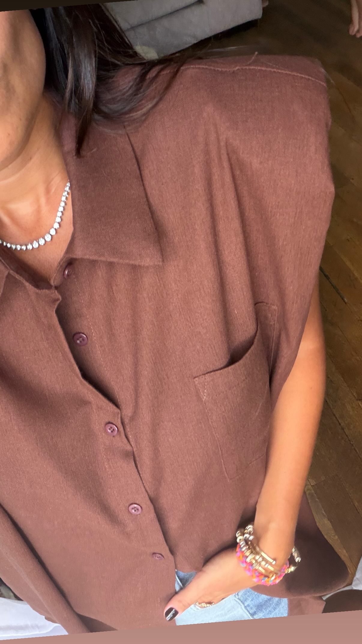 Chemise épaulette Sandy