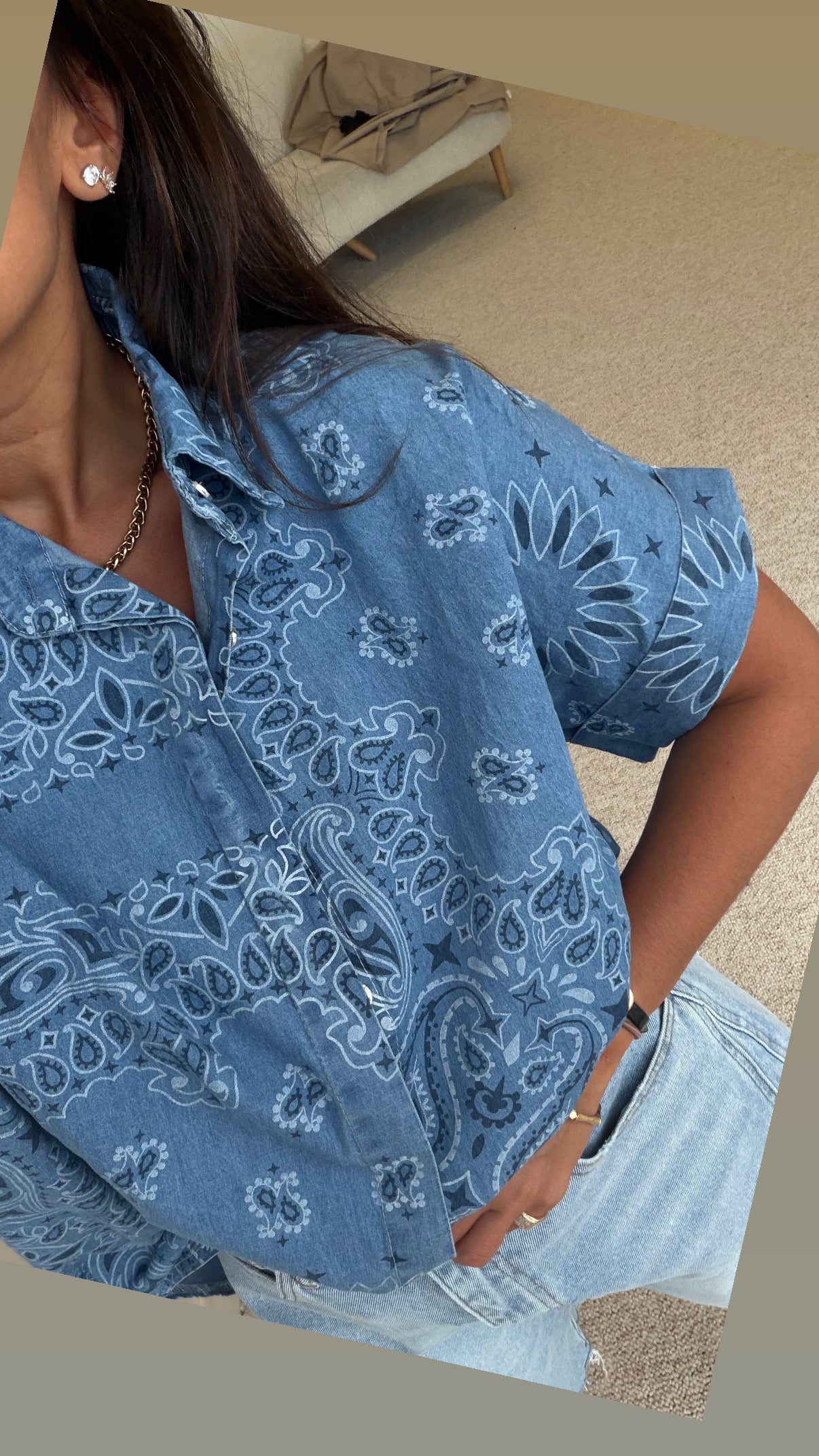 Chemisier bandana