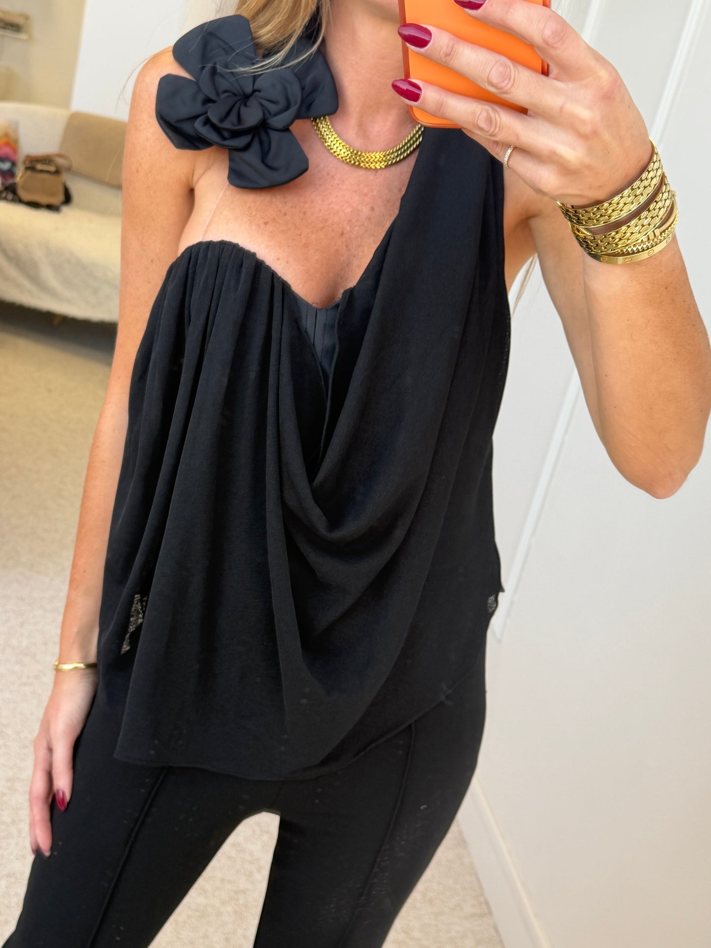 Top bustier Rosa