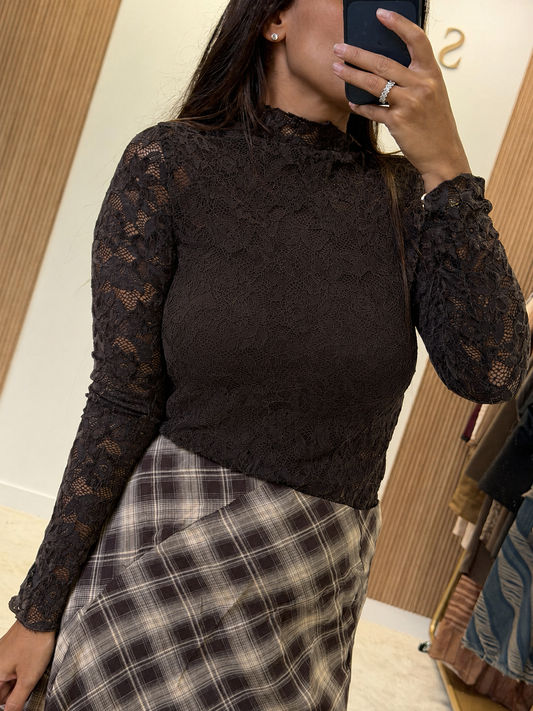 Top dentelle