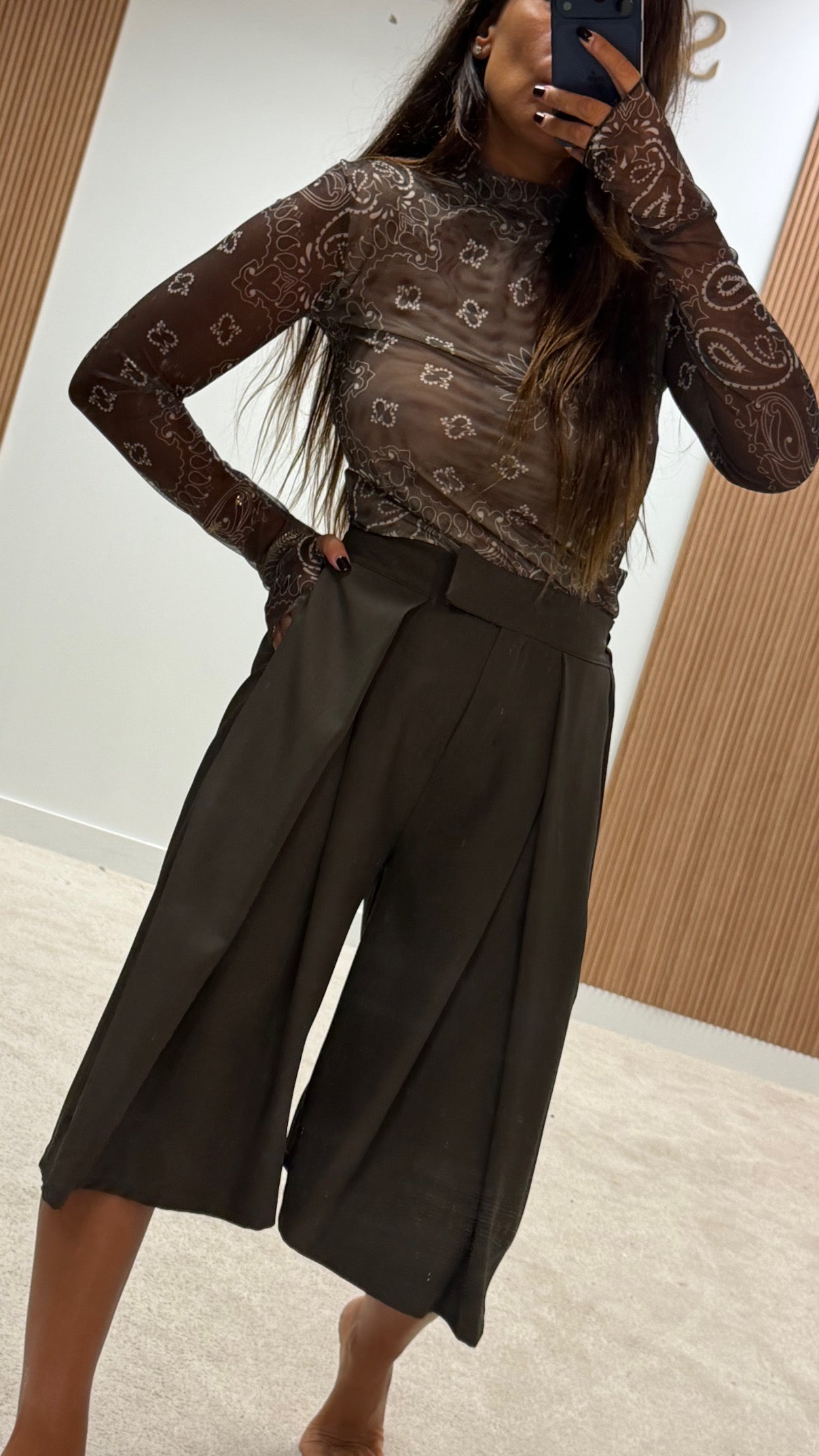 Top mitaine Bandana
