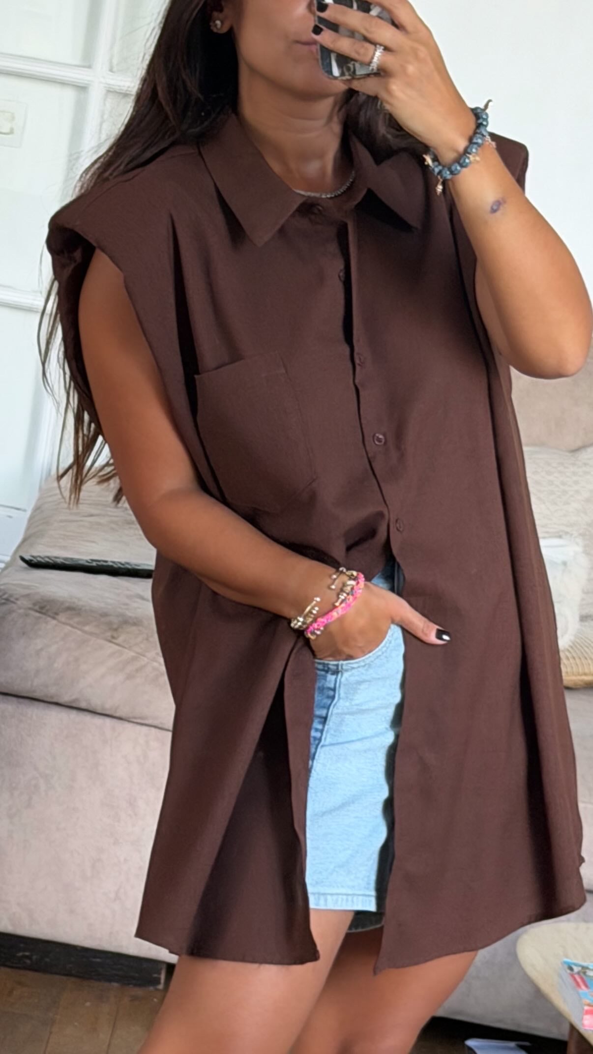 Chemise épaulette Sandy