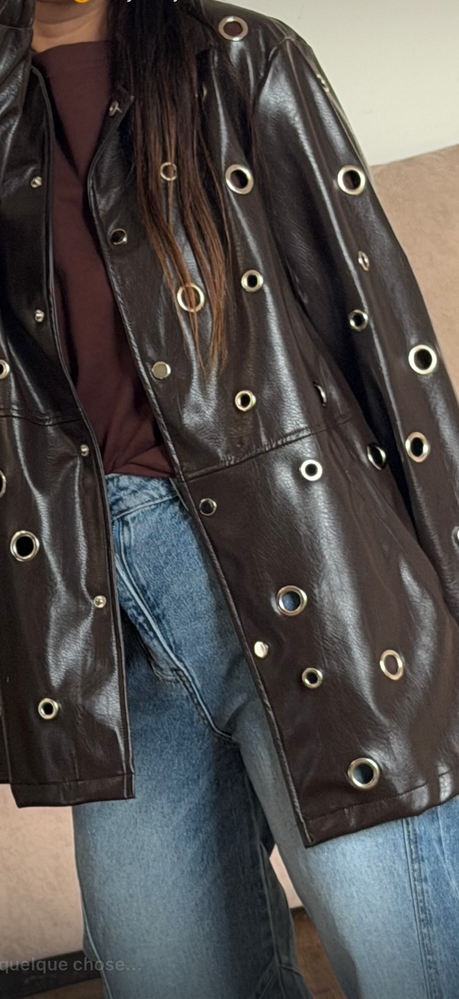 Veste œillet