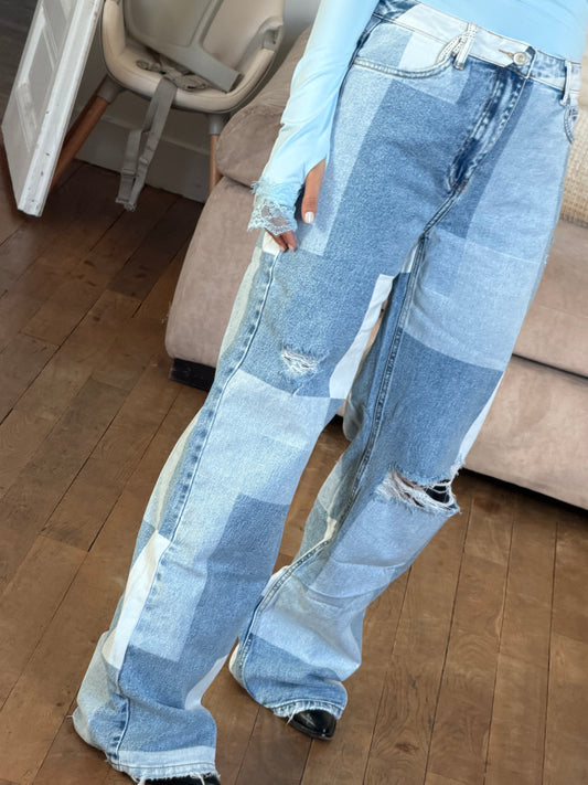 Jean patchwork