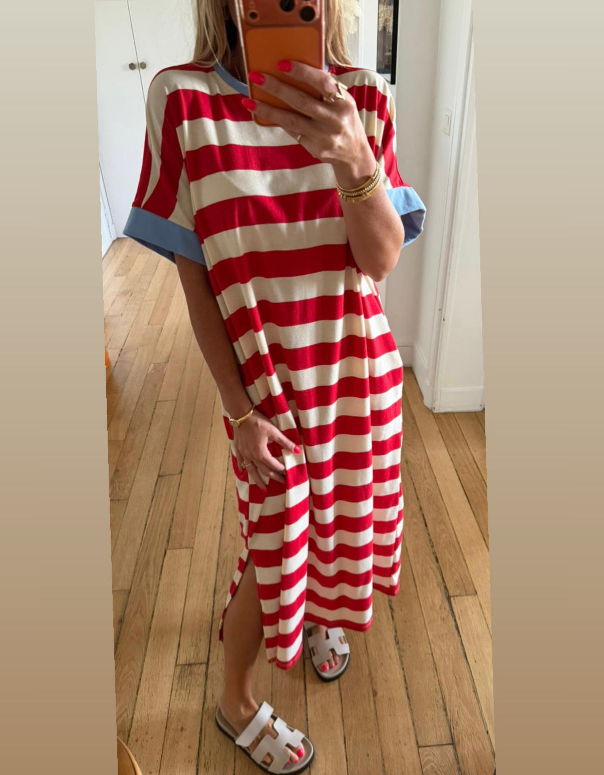 Robe rayée Sally
