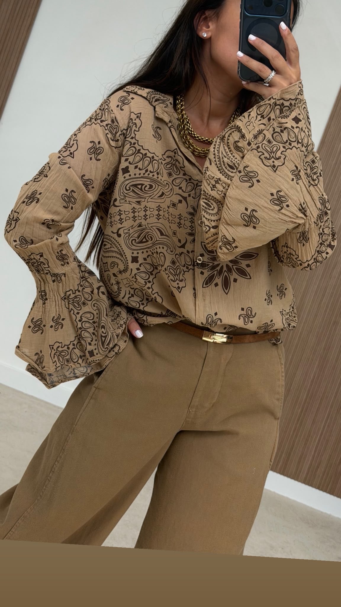 chemise bandana
