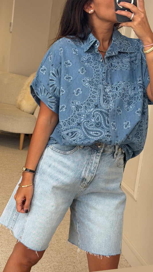 Chemisier bandana