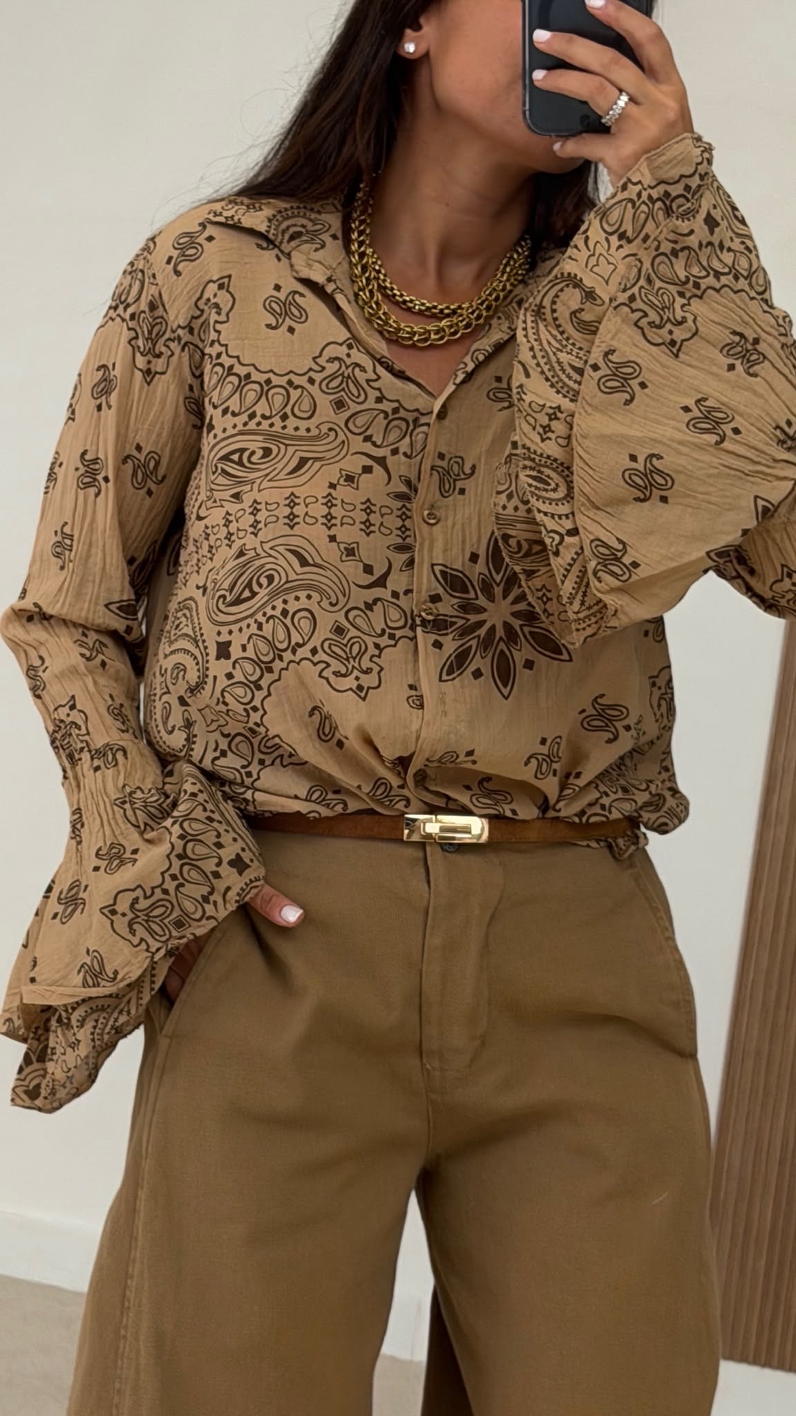 chemise bandana
